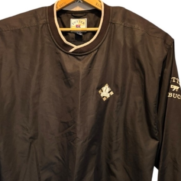 Cutter & Buck Clima Guard Pull Over Windbreaker Black Size XL - Picture 11 of 12